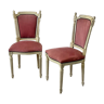 Paire de fauteuils de style Louis XVI