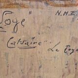 20th century Savoy landscape