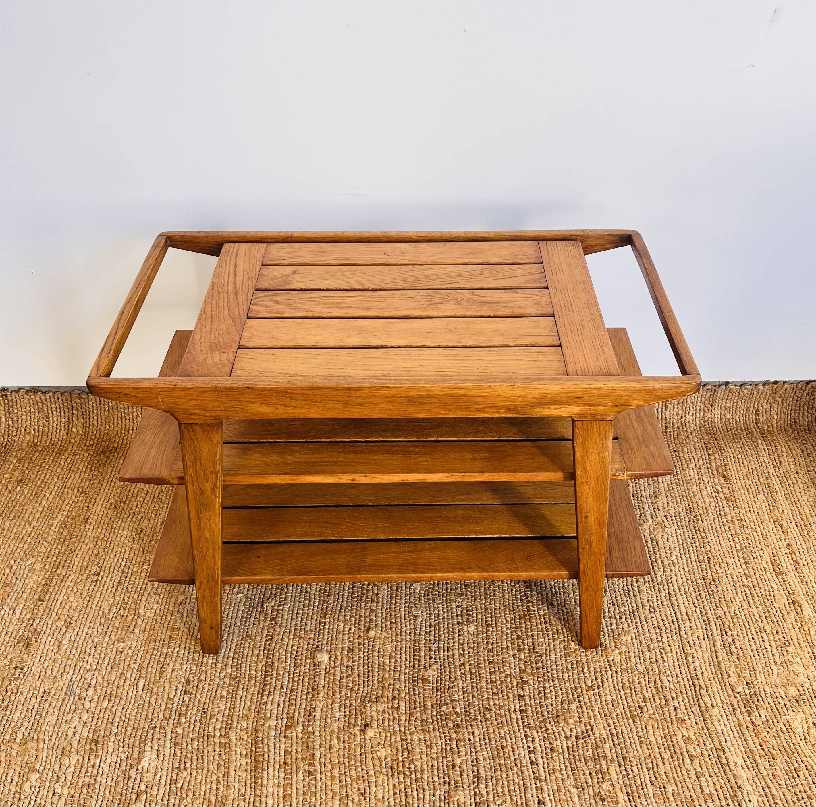 Scandinavian wooden sideboard by René-Jean CAILLETTE