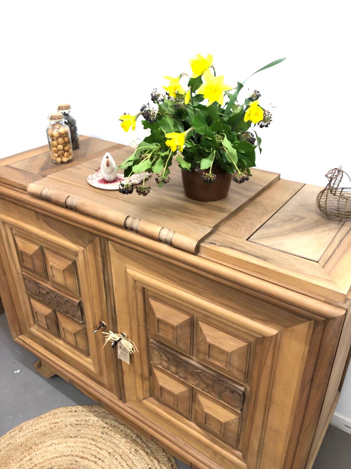 Buffet art déco brutaliste