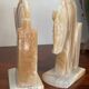 Pair of onyx bookends 19cm