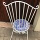Wrought iron garden chair