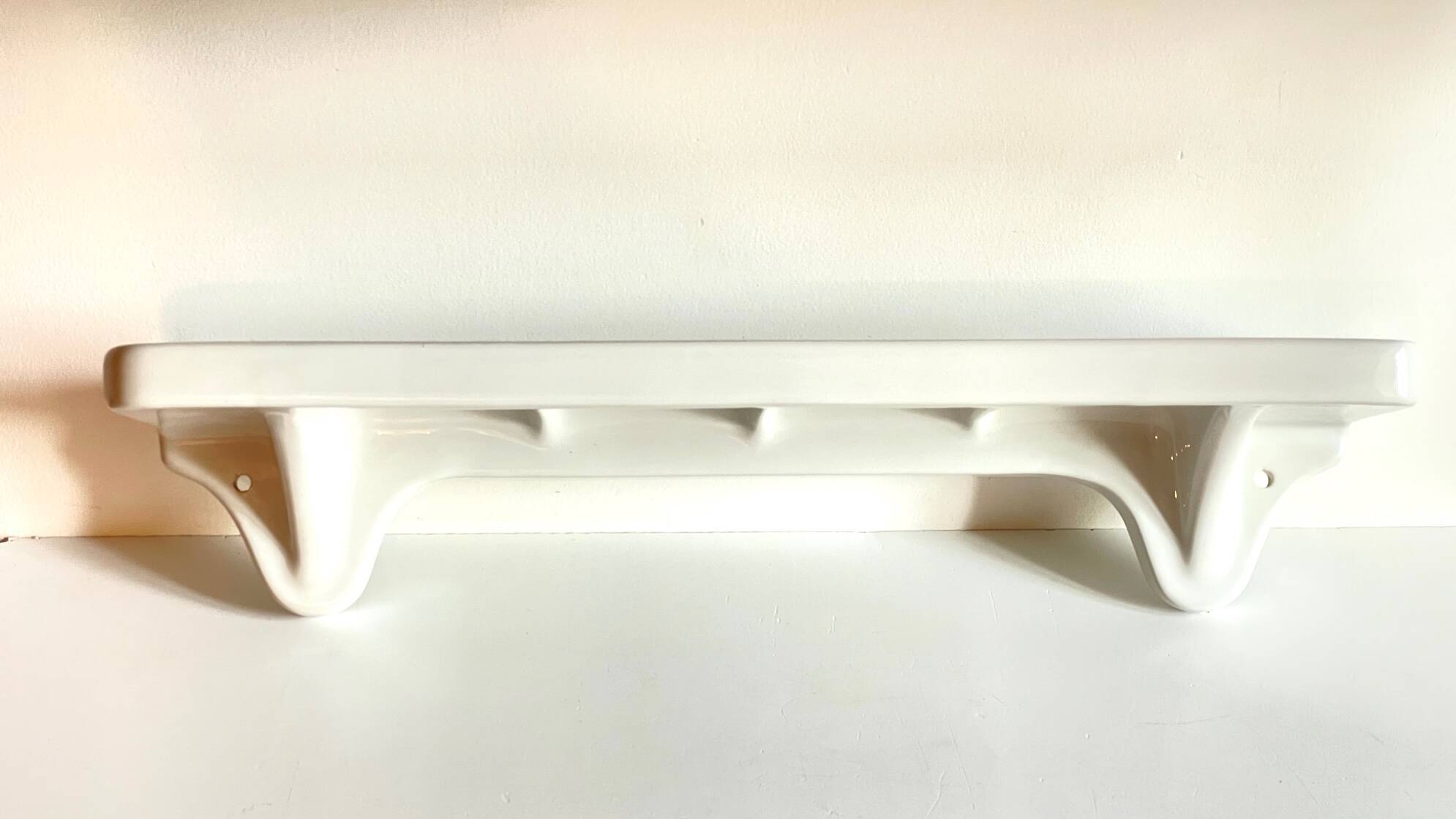 Vintage ceramic wall shelf - france