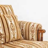 Pair of Louis XVI style armchairs