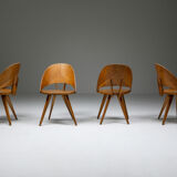 Italian Plywood Dining Chairs