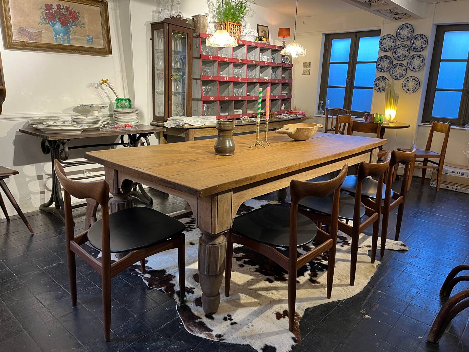 Grande table de ferme