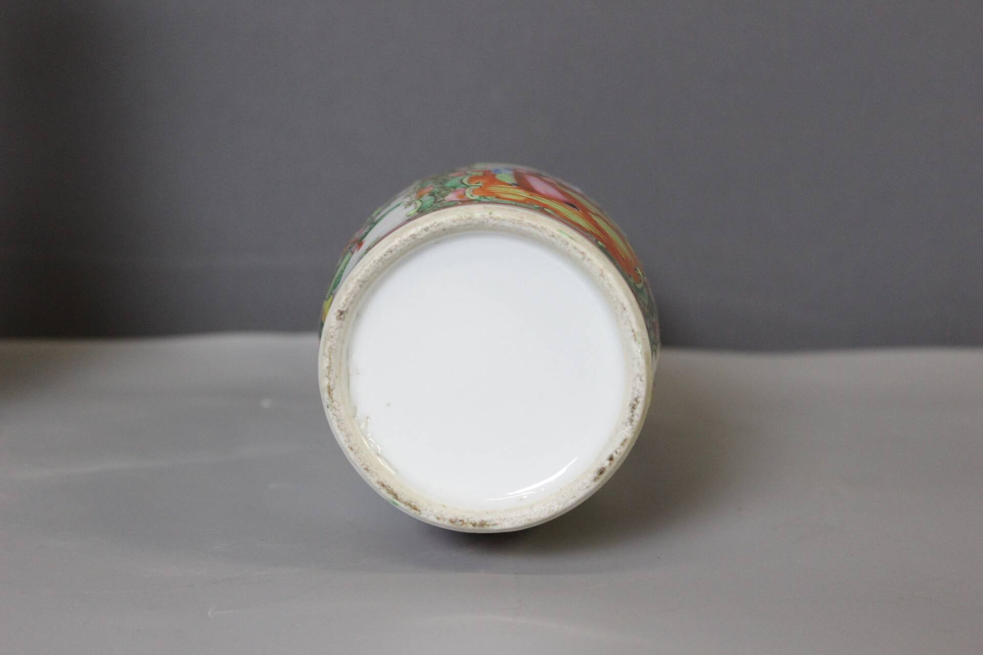 Pair of Canton Porcelain Vases, China circa 1900