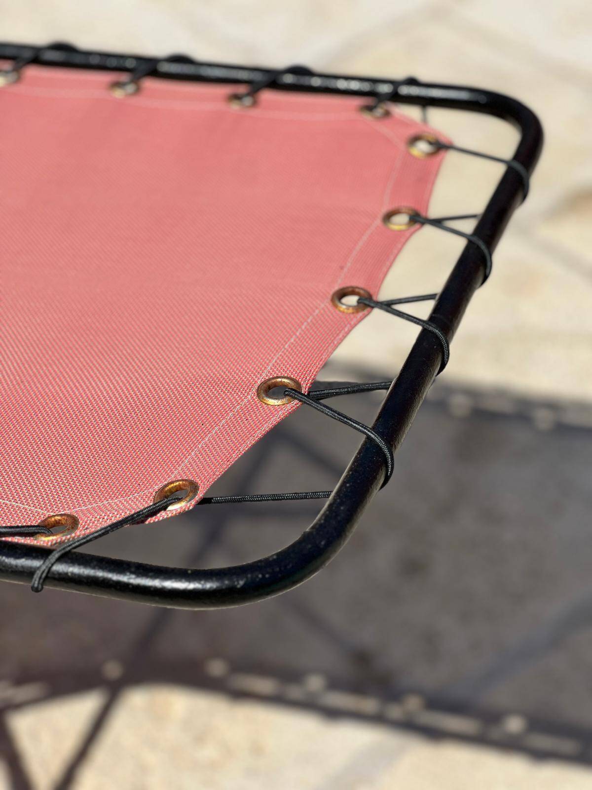 4 chaises longue "Barwa" de J.Waldheim et E.Bartolucci 1950