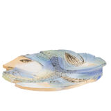 Plat en céramique, année 2004, Jean Derval