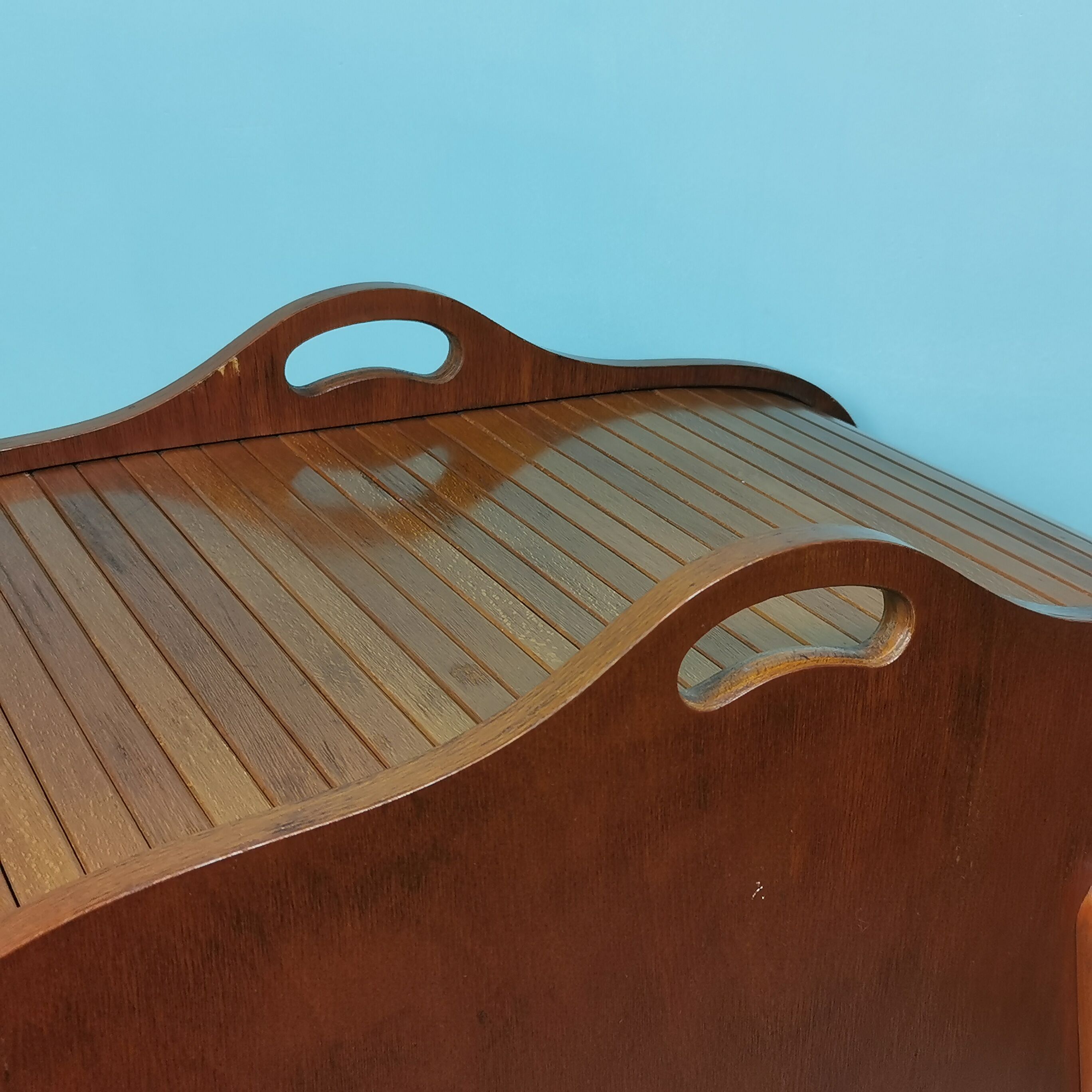 Scandinavian sewing cart