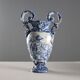 Ancient triptych of vases Giuseppe Mazzotti Albissola 20th Century