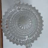 Cut crystal ice bucket