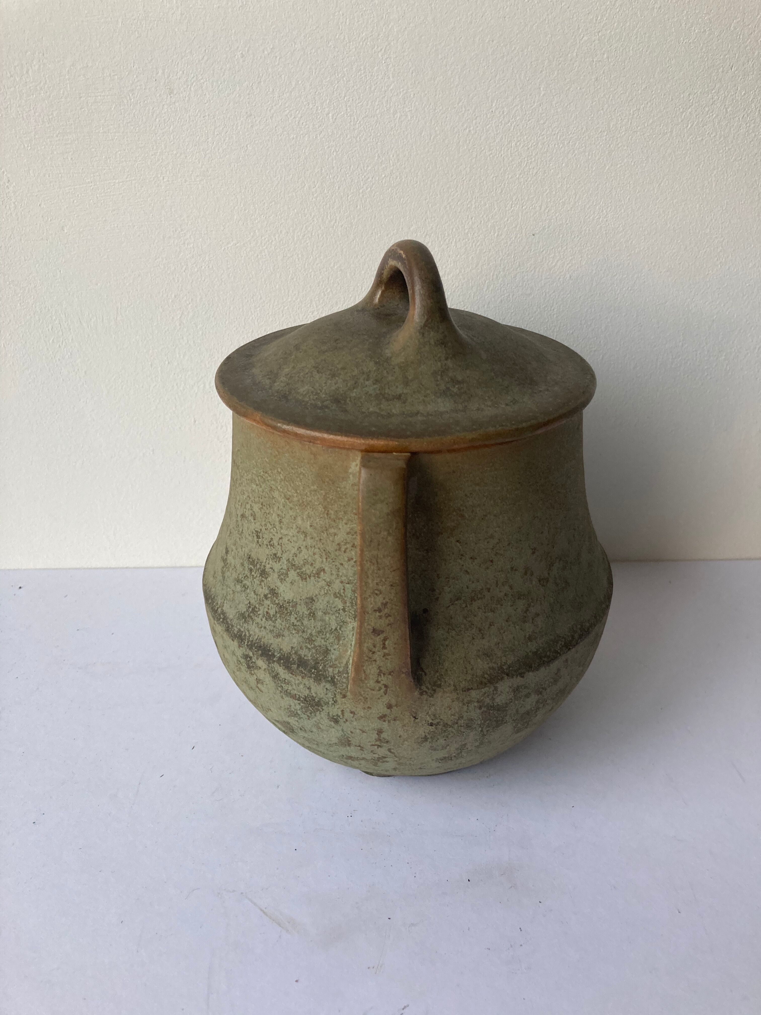 Former Marlotte ceramic vase by Emile Mousseux, art art 1