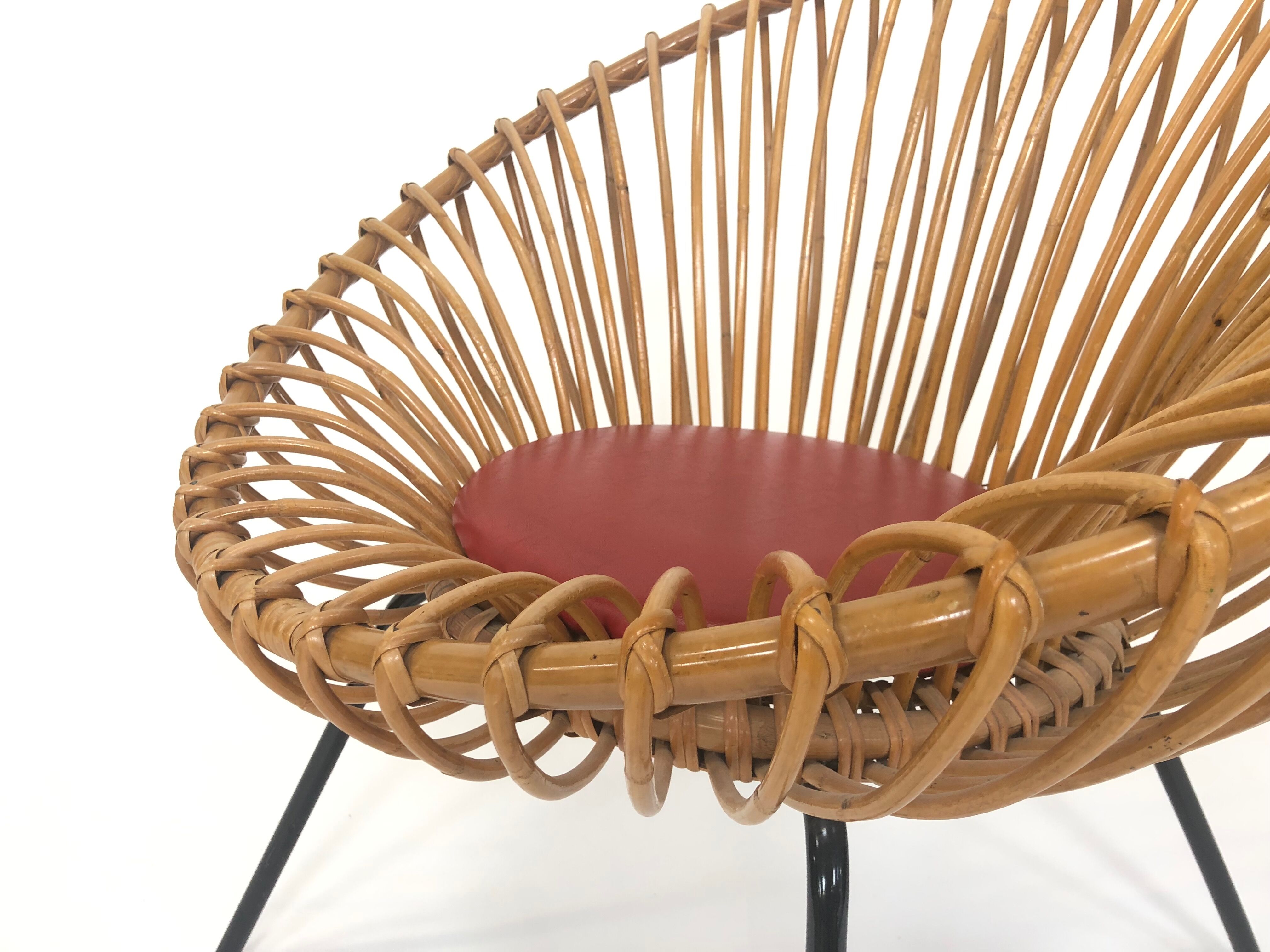 Fauteuil en rotin
