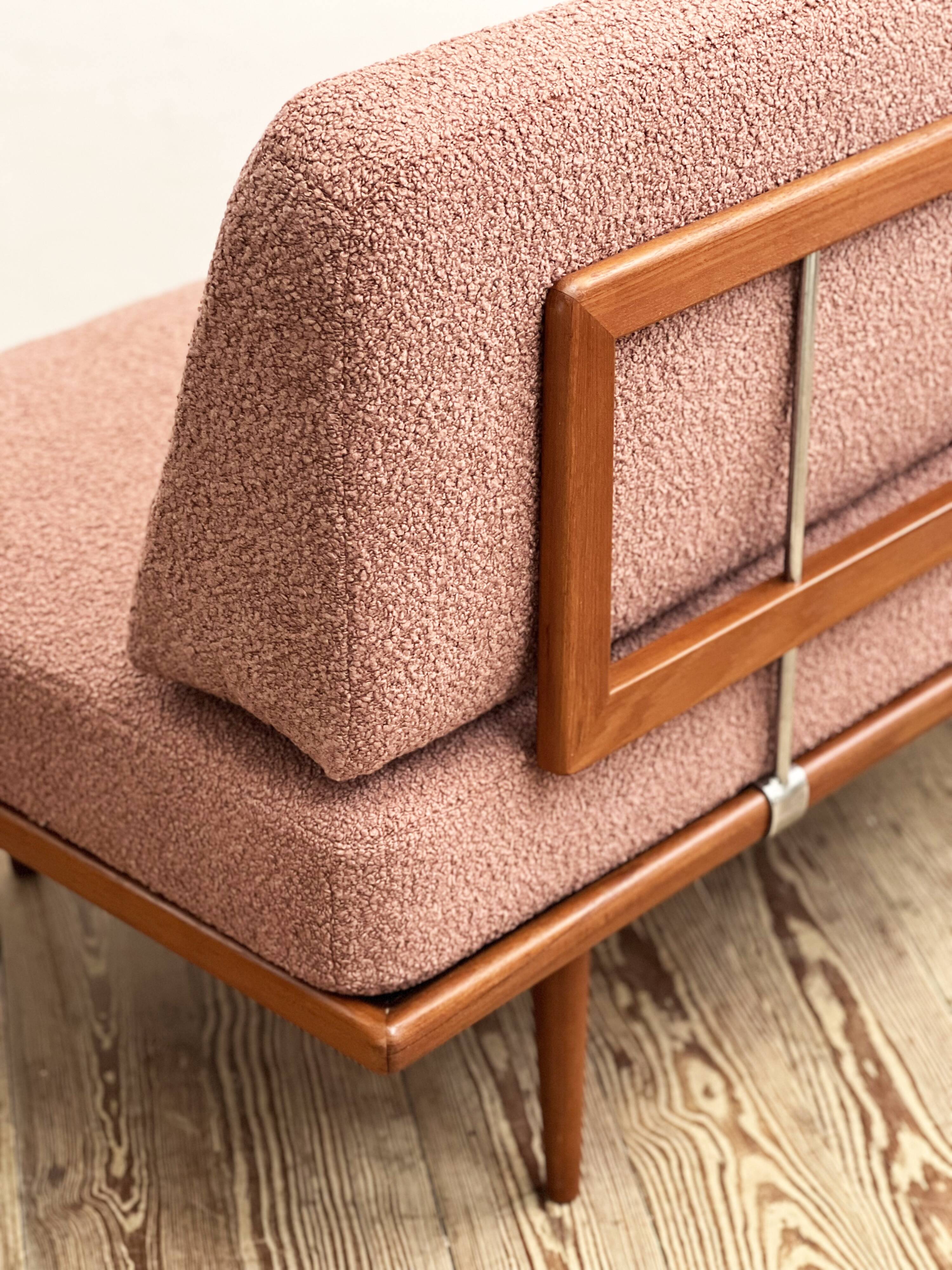 Canapé danois 2 places du milieu du siècle, série Minerva par Peter Hvidt et Orla Mølgaard Nielsen, France & So