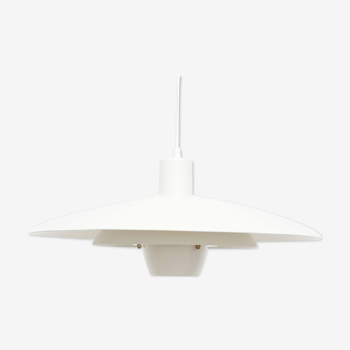 Danish White pendant lamp, 70’S