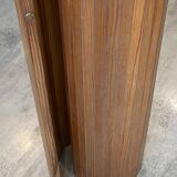 Baumann style wooden free-standing folding screen vintage 1950s