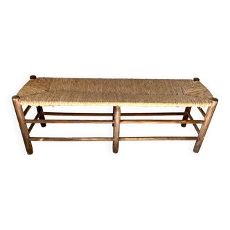 Old bench mulched