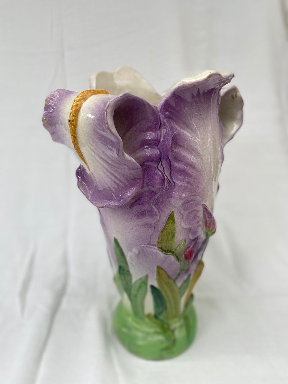 VASE STYLISE IRIS VALLAURIS