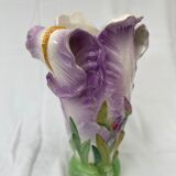 VASE STYLISE IRIS VALLAURIS