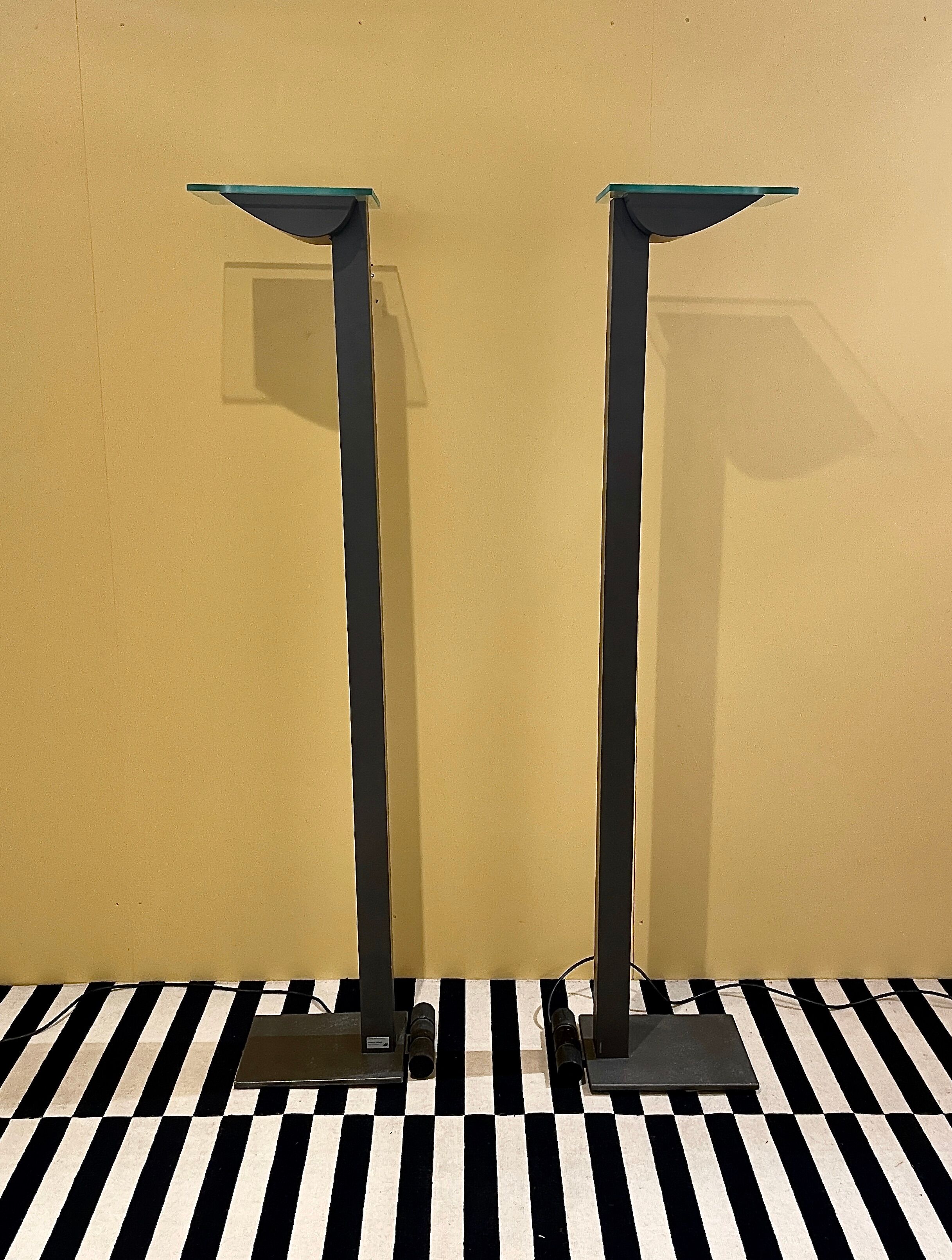 Halogen floor lamp ID-S by Ettore Sottsass for Zumtobel, 1980's