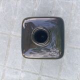 Black Cubic Vase