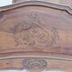 Walnut cabinetmaker's bed