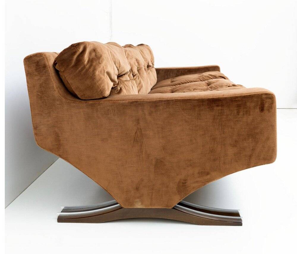Vintage Three-Seater Sofa by Franz Sartori for Flexform, 1965