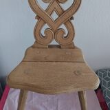 Miniature Alsatian oak chair