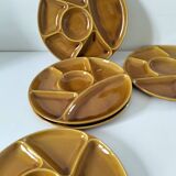 Gien France Compartment Plates