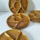 Assiettes à compartiments Gien France