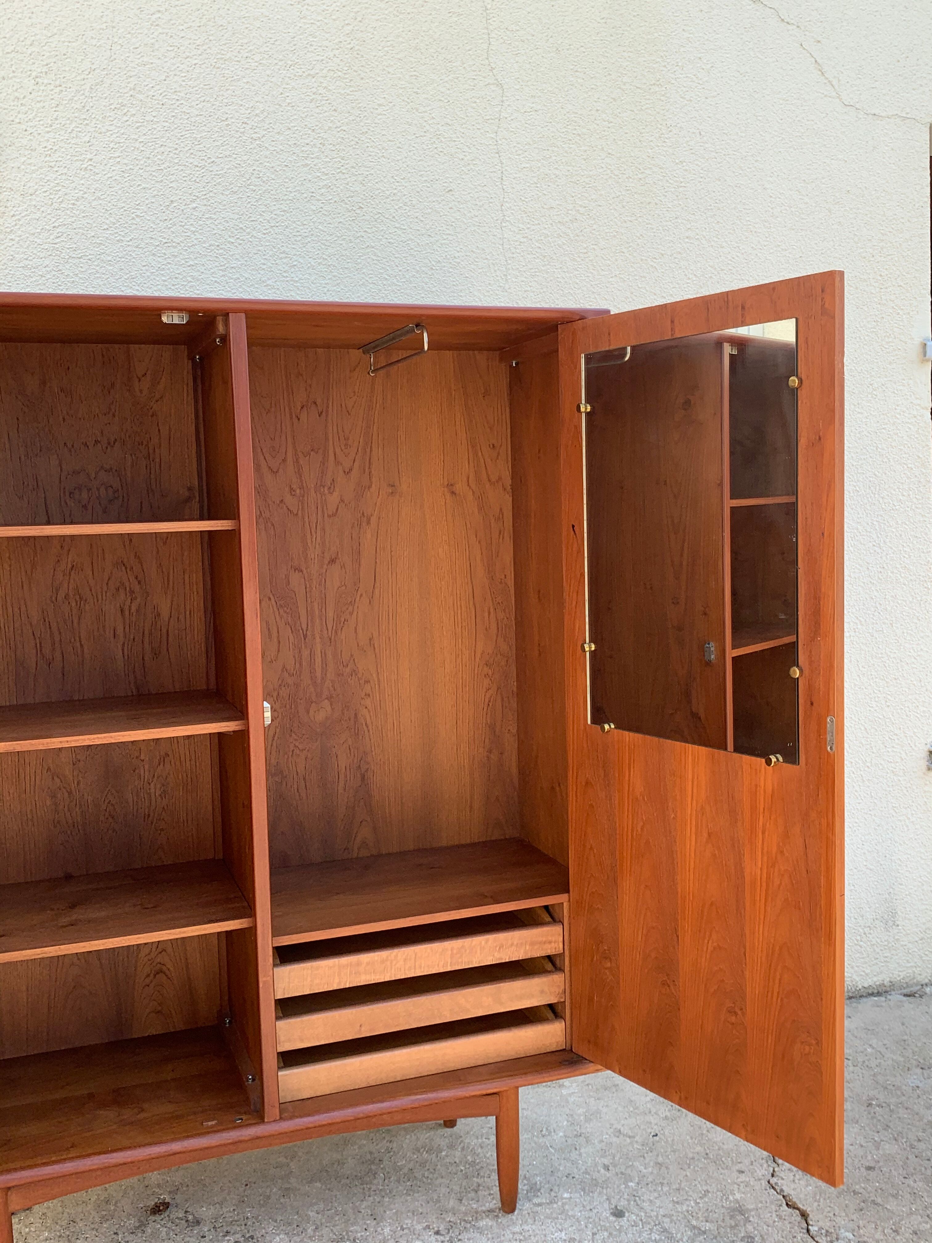 Scandinavian wardrobe in Scandinavian 1960