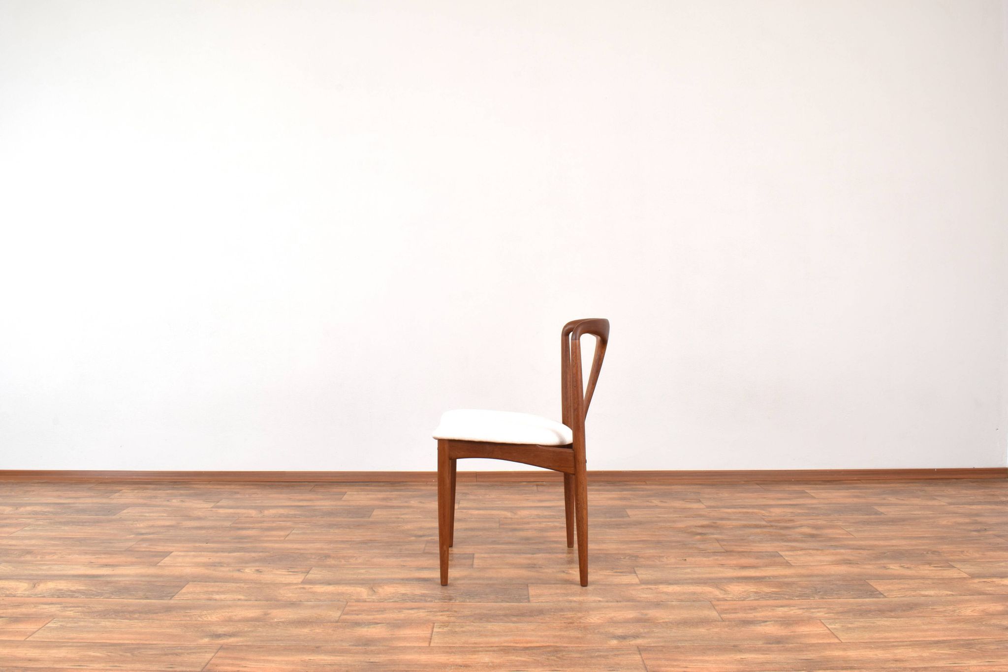 Chaise de Salle à Manger Mid-Century en Teck par Johannes Andersen pour Uldum Møbelfabrik, Danemark, 1960s, Set de 4.