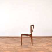 Chaise de Salle à Manger Mid-Century en Teck par Johannes Andersen pour Uldum Møbelfabrik, Danemark, 1960s, Set de 4.