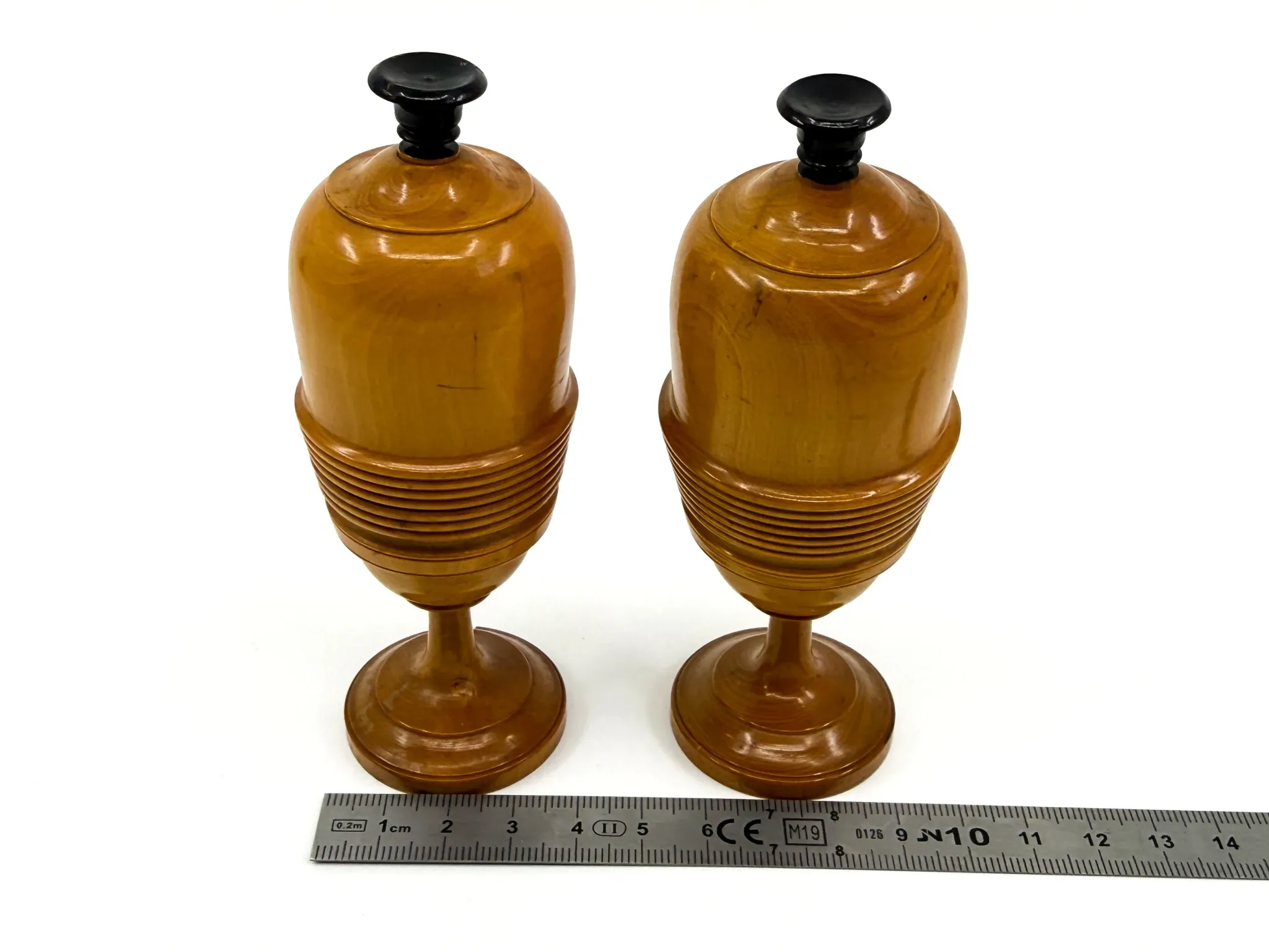 Magic trick vases • Turned boxwood • Napoleon III