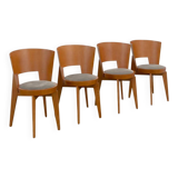 Set of 4 "Ola" dining chairs designed by Pascal Mourgue
