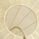 Beautiful Cocoon pendant lamp in very good vintage condition from the 1960s