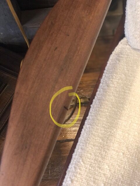 Vintage scandinavian armchair