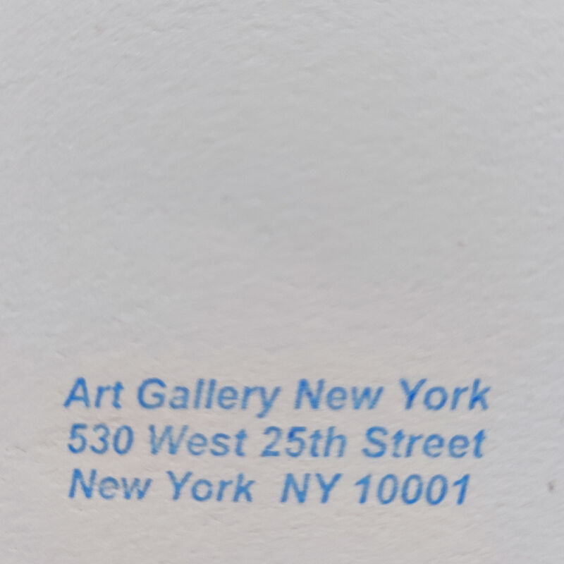 1980s andy warhol "mickey mouse" limited edition lithograph by Leo Castelli