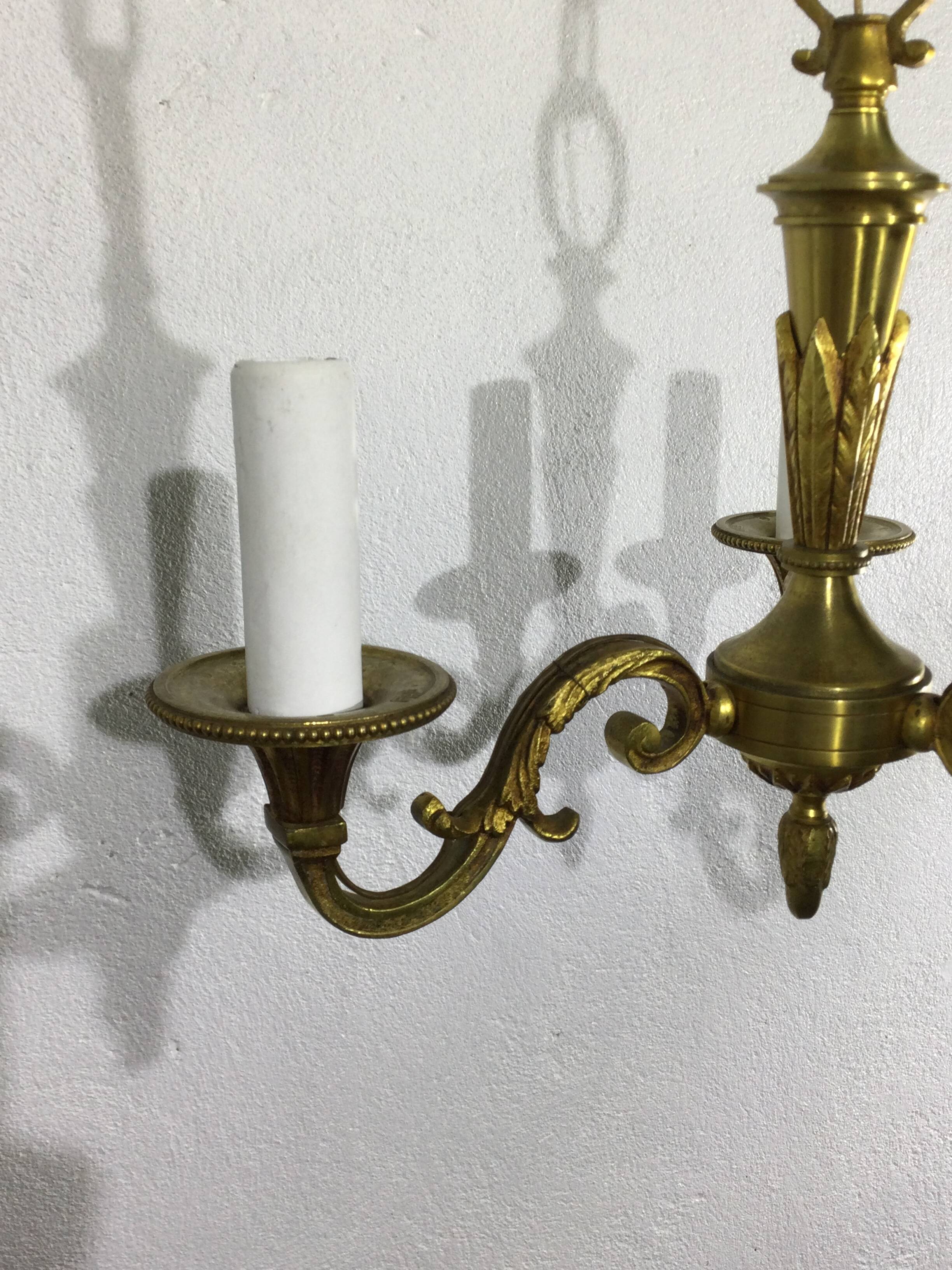 Lustre 3 lumières en bronze