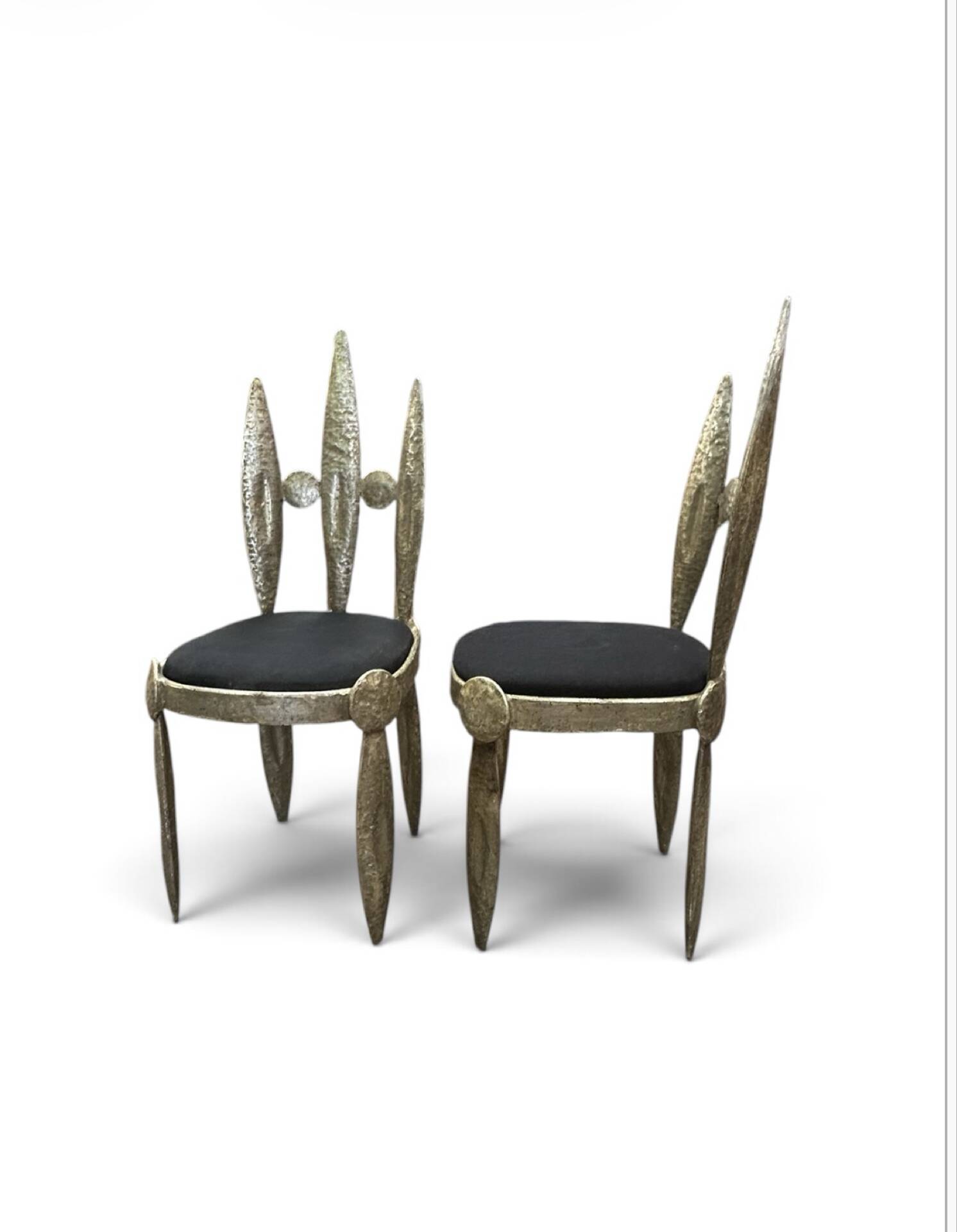 pair of barbaric chairs