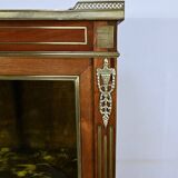 Small Mahogany Showcase, Louis XVI style – Mid 20th century
