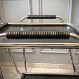 French Regency style metal serving trolley 1950