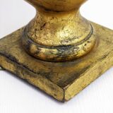 Golden wheat sheaf lamp base