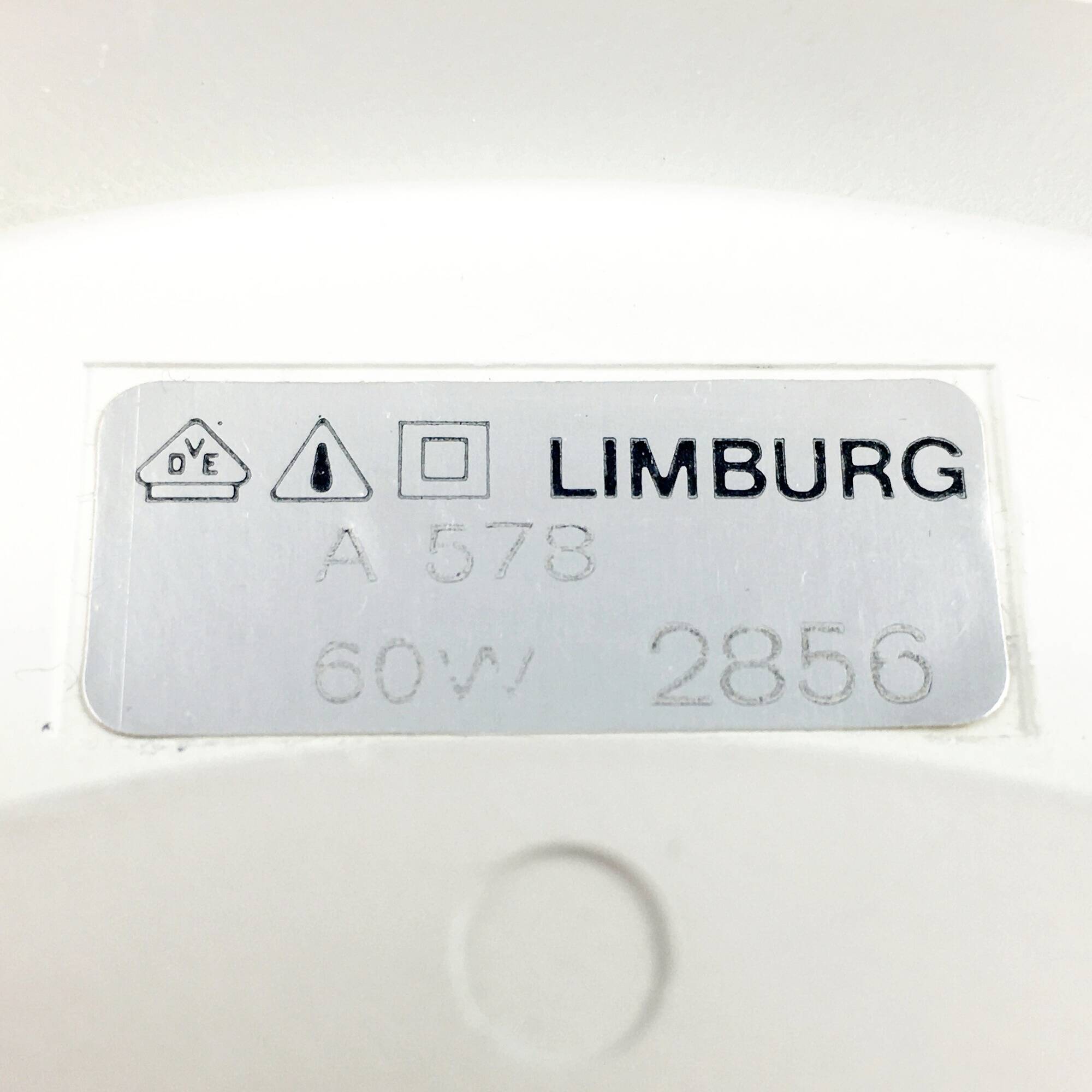 Shell-Shaped Opaline Glass Wall Light/Sconce from Limburg, Germany, 1970s