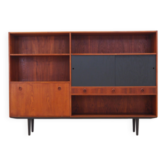 Teak bookcase, Danish design, 1970s, production: Denmark