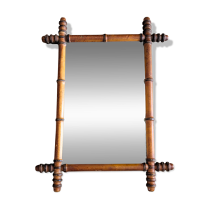Miroir vintage style - bois