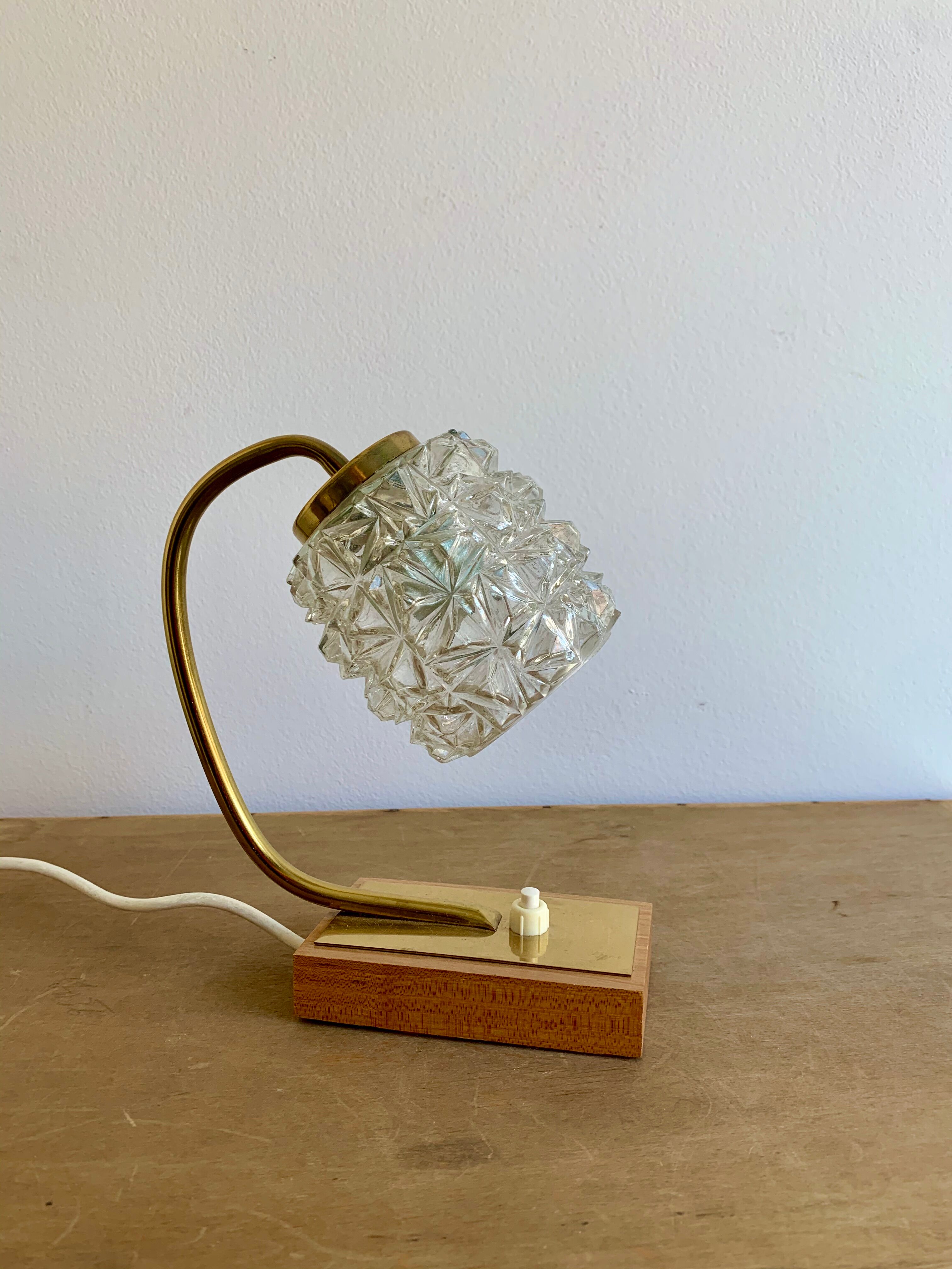 Vintage bedside lamp 1960s
