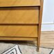 Scandinavian chest of drawers inclined drawers