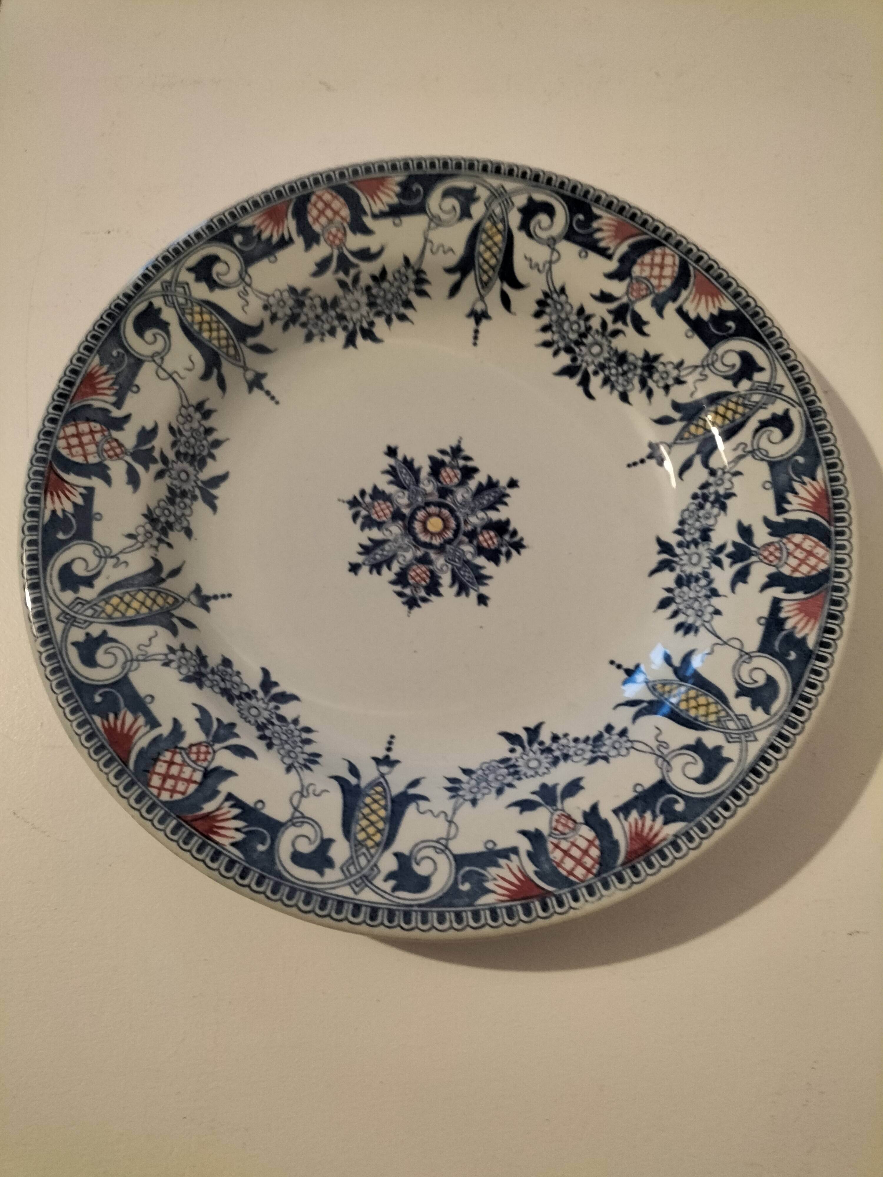 Gien Decor Rouen plate